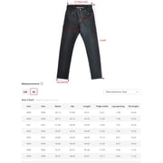 SAUCE ZHAN 316XX Men's Jeans Straight Leg Regular Fit Mid Rise Sanforized Selvedge Denim 14.5 oz