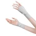 thumbnail image 1 of Guantes de protección solar de seda de hielo de verano para mujer, guantes de golf para deportes al aire libre, guantes de hielo de medio dedo, finos y transpirables XG65, 1 of 1