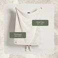 thumbnail image 2 of ZXNYH - Faux Fur Blanket - Durable, Lightweight, Extra Soft Blanket - Machine Washable - Add a Layer of Softness to Any Bed, Couch, or Reading Chair - Beige Bear, Medium (60” x 80”), 2 of 2