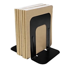 UPC 035854241095 product image for Office Depot 58% Recycled Steel Bookend, 9in., Black, OD9104 | upcitemdb.com