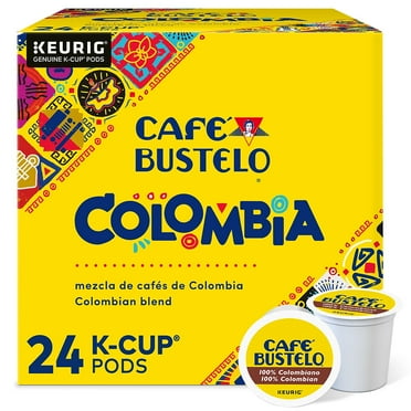 Cafe Bustelo 100% Colombian Coffee K-Cup Pods Medium Roast 1666504