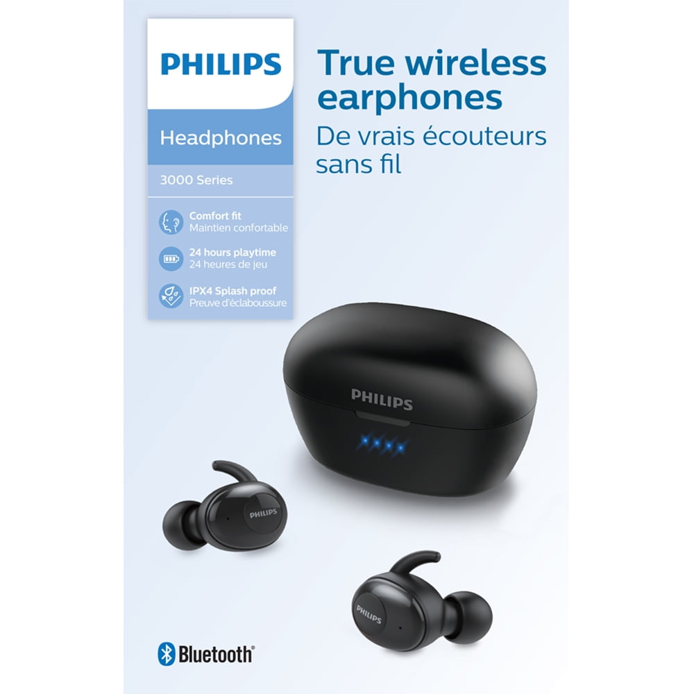Philips T3215 Wireless in-Ear Earbuds, Bluetooth 5.1 Stereo