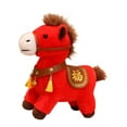 thumbnail image 4 of Caballo de peluche de juguete, caballo de peluche, muñeco de caballo ligero, adorable, para el hogar y la oficina. 10 pulgadas, 4 of 7