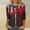 Red, variant on Viikei Women's Long Sleeve Tunic Tops,Women's Printed Casual Round Neck Pullover Three-quarters Sleeve T-shirt Multicolor S