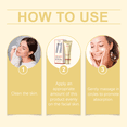 thumbnail image 6 of Gold Collagen Cream, hydrating, moisturizing, firming, tightening skin, revitalizing skincare face cream, 6 of 6