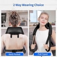 thumbnail image 5 of Cordless Heat Shiatsu Deep Tissue Rechargeable 6D Kneading Neck Massager for Neck Back Leg Shoulder, 5 of 5