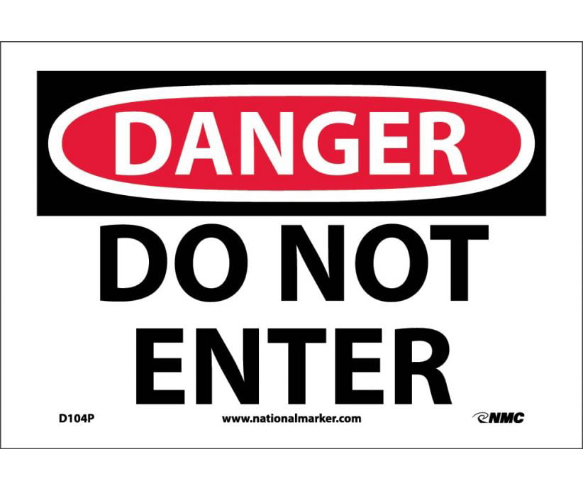 KEEP OUT sign 12x17 cmEnamel Door plaquecrossing forbiddendo not entry