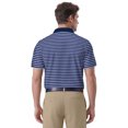 thumbnail image 3 of Ben Hogan Performance Men’s & Big Men's Herringbone Stripe Short Sleeve Golf Polo Shirt, up to 5XL, 3 of 8