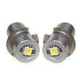 thumbnail image 4 of 1 Pc Bright Metal P13.5S Base LED Mini Lamp Replacement Flashlight Bulb LED Light 1W 4.5V, 4 of 7