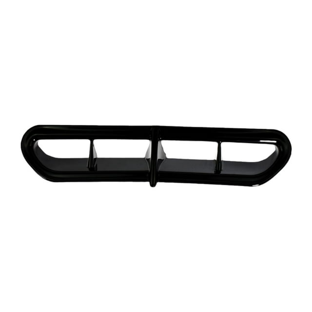 Cubierta decorativa para ventilación de carenado exterior, suministros para motocicletas. Negro