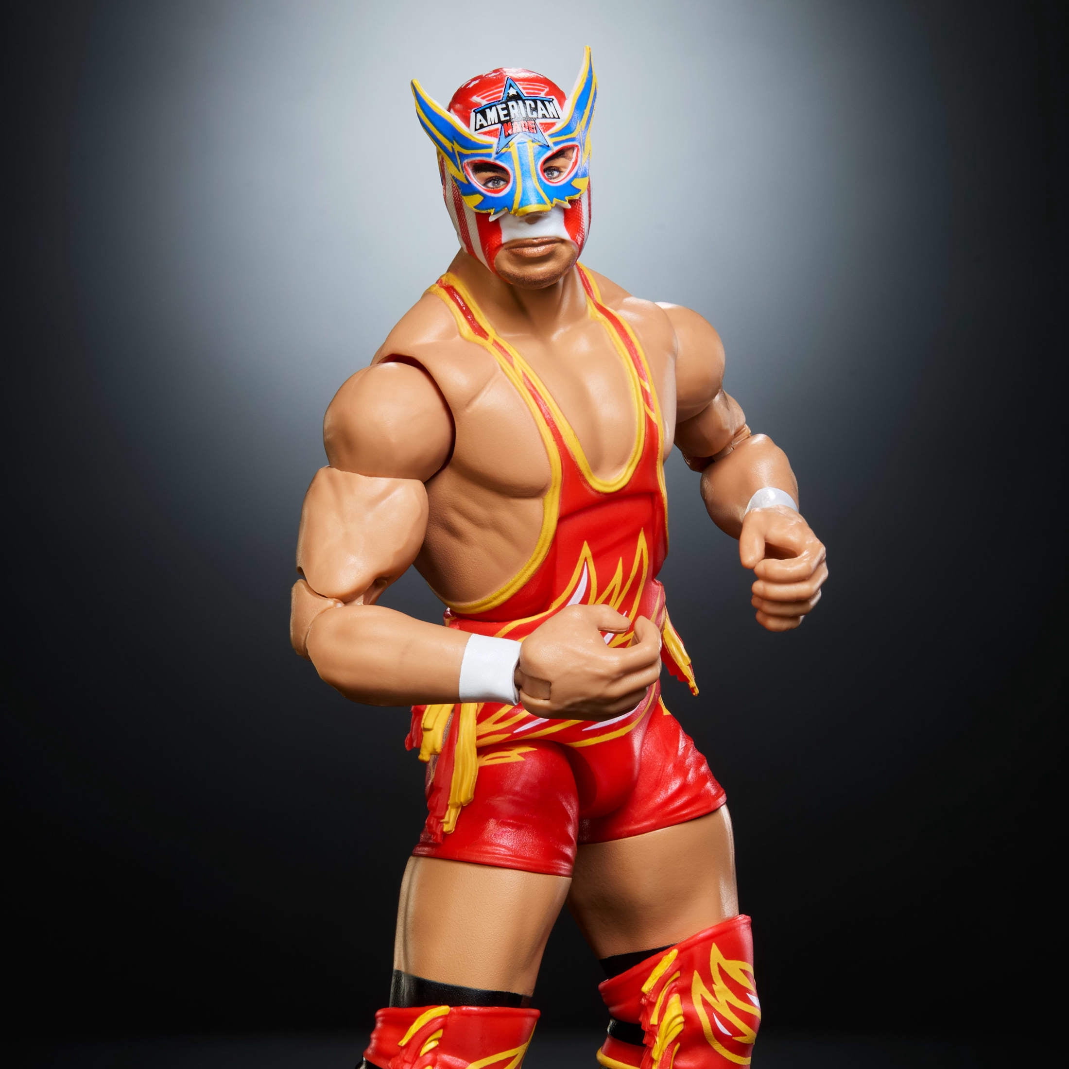 WWE Elite El Grande Americano Action Figure, Series #126, 6-inch Collectible with Accessories