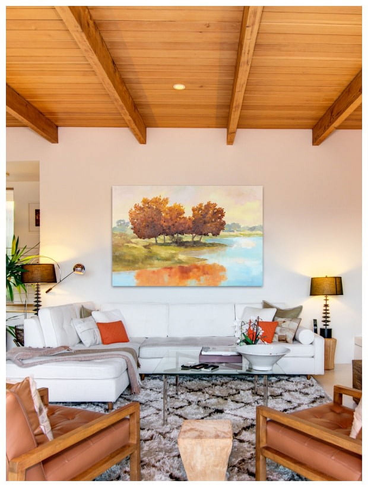 Marmont Hill "Lyndhurst Water II" by Graham Reynolds Painting Print on Canvas