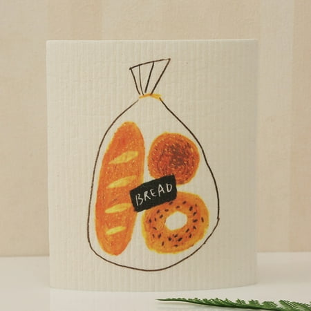 

Cartoon Cotton Cleaning Cloth Highly Absorbent Cleaning Kitchen Cloth for Home Office Kitchen Use