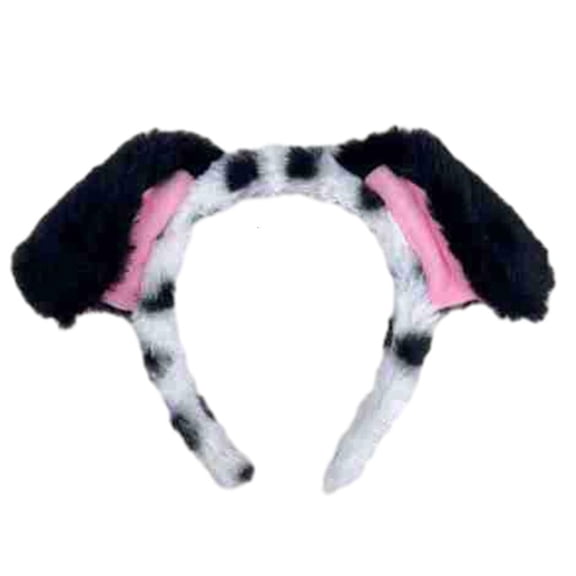 SDFGTstore Children Dog Costume Dog Ear Heandband Dogy Tail Nose and Bowtie