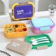 thumbnail image 7 of Bento Box Adult Lunch Box,40 Oz Food Container with 3 Compartments | Microwave & Dishwasher Safe | Cute Double-layer Lunchbox for Outdoor Picnic Use & Office Food Prepare,, 7 of 7
