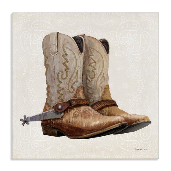 Stupell Industries Rustic Lodge Riders Of The Range Canvas Art, 17 x 17, by Danhui Nai
