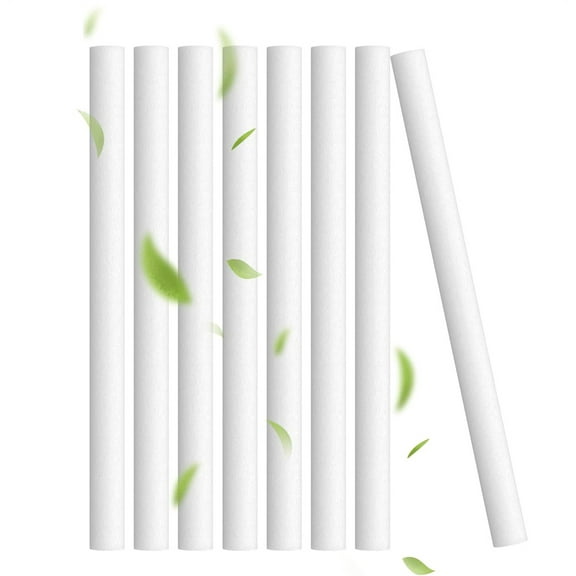 NOGIS 8 Pieces Humidifier Sticks Filter, 5.35 Inch Replacement Wick Humidifiers Filter Sticks, Humidifier Sticks Cotton Filter Refill Sticks Filter Replacement Parts for Mini Humidifier