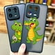 thumbnail image 2 of Funda mate para Xiaomi 13 12 12S 12T 11 11T 10 10T 10S 9 8 6X 5X PRO LITE 5G Funda Coque Shell cubierta lindo cocodrilo de dibujos animados, 2 of 5