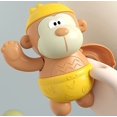 thumbnail image 2 of Baby bath water toy - Monkey Bath Toys for Toddlers and Kids 1-3 2-4 3-5, Yellow Backstroke Monkey Wind Up, Novelty Wind Up Bath and Floating Pool Toys for Babies 0-6 6-12 Months, 2 of 5