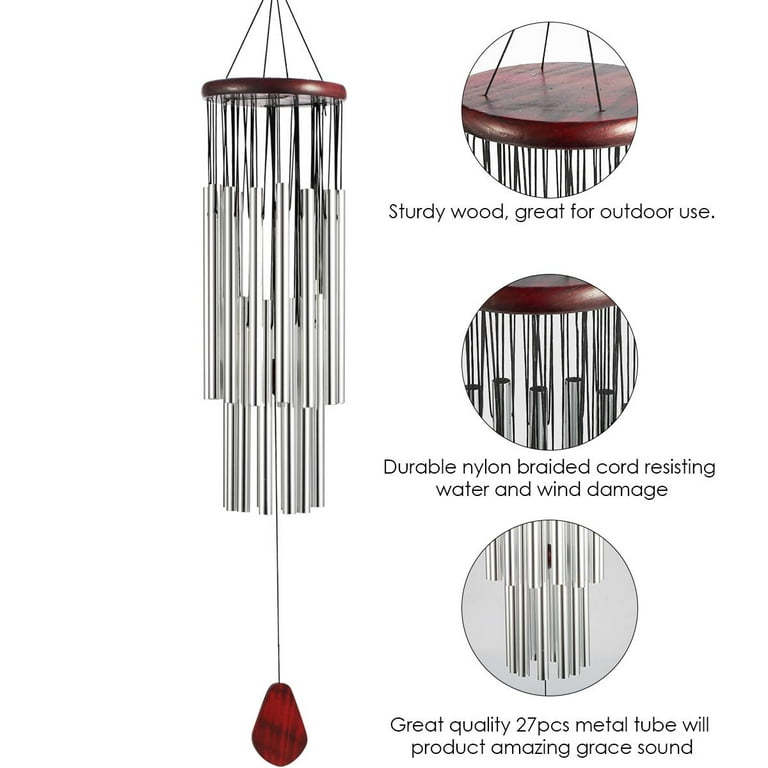 4,5,6,7 and 8 tube wind chime replacement top (head) 7 X 3/4 #1 grade  pine for 3/4 to 1 1/4 O.D. tubes.