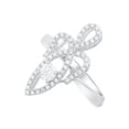 thumbnail image 3 of Sterling Silver Cz mother sacred feminine Ring for Women and Teens - Size 5, 3 of 3