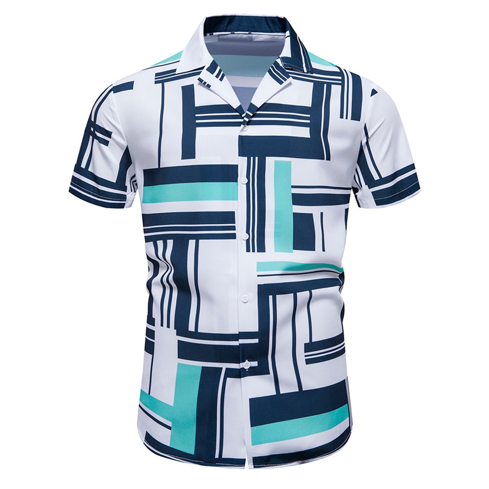 Men's Henley T-Shirt - Basic Casual Short Sleeve Top With Chest Pocket And Buttons, Crewneck Pullover - View #2