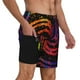 thumbnail image 2 of Balery A Bright Abstract Bañador para hombre, shorts de playa de secado rápido con entrepierna y forro de compresión-Small, 2 of 6
