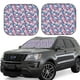 thumbnail image 1 of Balery Skull Parasol para parabrisas de coche de 2 piezas | Parasol plegable para parabrisas delantero de coche para la mayoría de sedanes-Large, 1 of 6