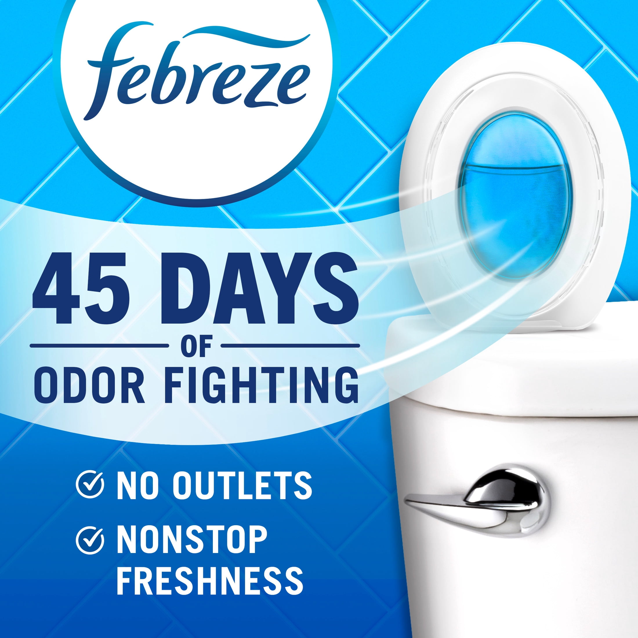 Febreze Bathroom Air Freshener, Odor-Fighting, Passion Fruit, 1 Count