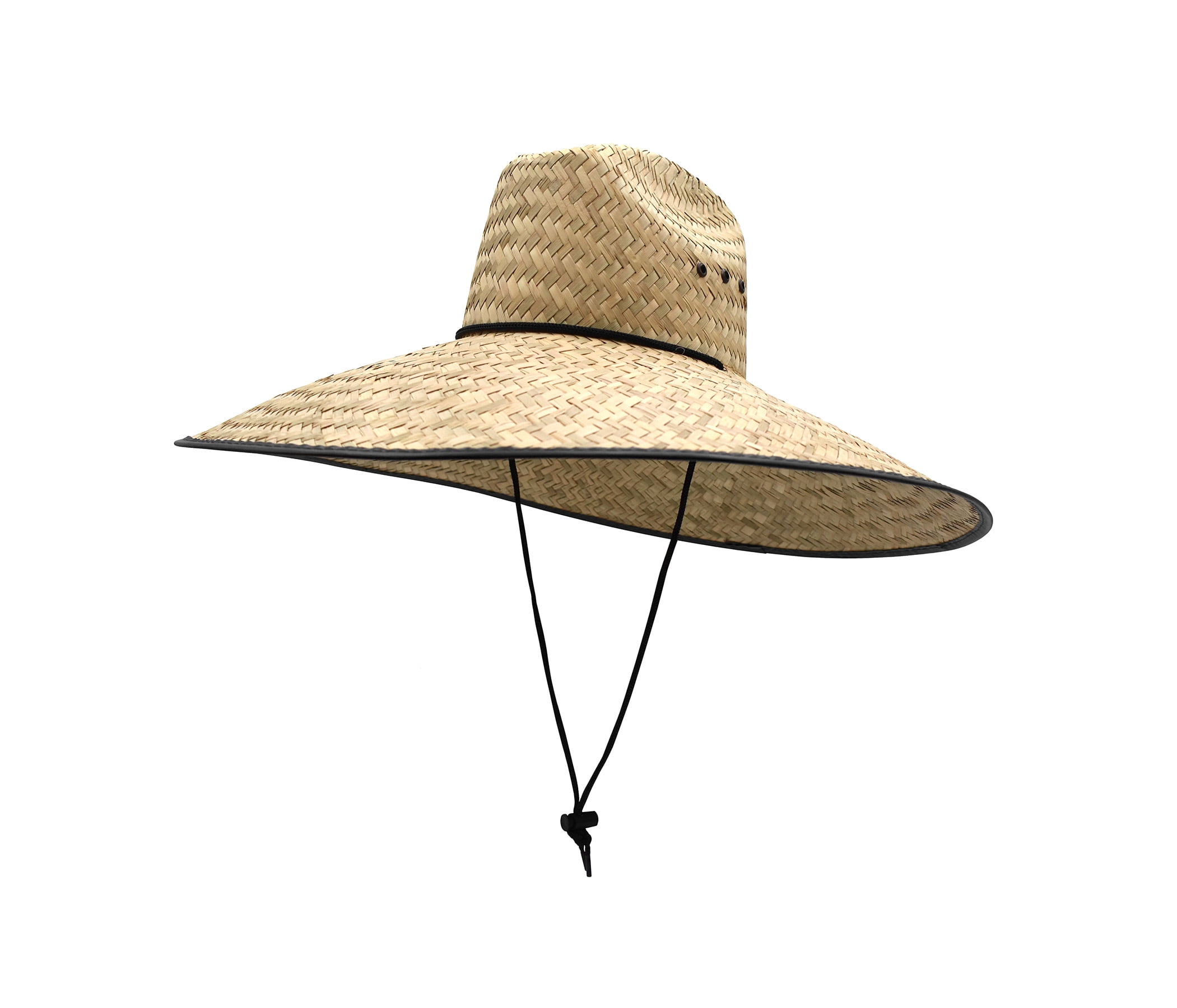 Nicky Bigs Novelties Handmade Large Straw Sun Hat Wide Brim