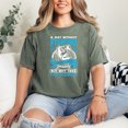 thumbnail image 2 of Funny Fishing Probably Won't Kill Me, Moss Comfort Colors T-Shirt, Medium, 2 of 3
