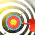 thumbnail image 2 of 3 Rolls Splatter Target Dot Target Paper Clear Color Printed Targets 7.6x7.6cm, 2 of 8