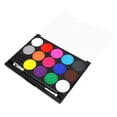 thumbnail image 4 of 15 Colors Paint Makeup Set Face Body Non toxic Water Soluble Painting Tool, 4 of 8