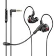 thumbnail image 1 of wonima11 Gaming Earbuds in Ear Headphones with Detachable Microphone 10mm HiFi Deep Bass Noise Cancelling Wired Earphones for PC Phone Tablet Sports Music(3.5mm), 1 of 1