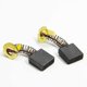thumbnail image 3 of 5 Pairs Carbon Brushes 7x17x17mm for Hitachi Electric Motors Power Tools Spare P999044 GS23V P12R 999044 FC8 52, 3 of 5
