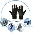 thumbnail image 2 of Hyasfey 1 Pair USB Heated Cycling Gloves Warm Touchscreen Anti-slip Waterproof Cold Weather Winter Men Women Outdoor Motorcycle Electric Heating Gloves, 2 of 6