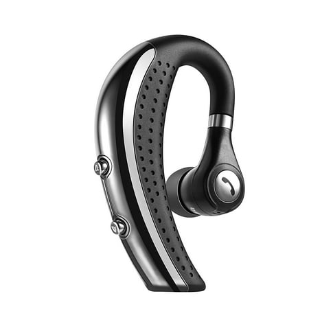 Samson Stereo Mic Wireless Bluetooth 4.0 HD Stereo Headphone Handsfree Headset w/ Microphone Noise Cancelling for Samsung iphone Tablet ()