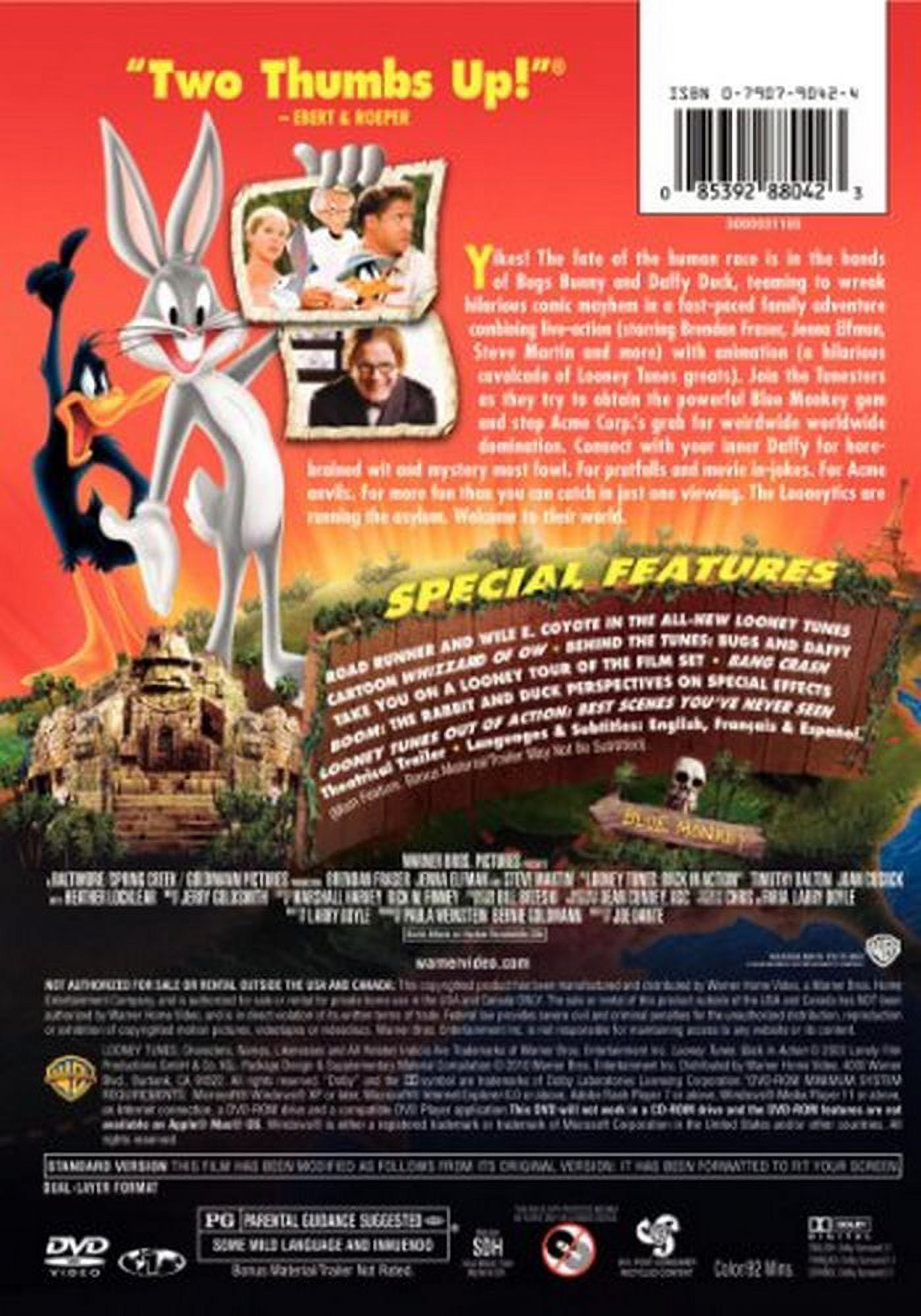 Looney Tunes Back In Action Dvd