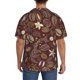 thumbnail image 3 of Fotbe Coffee and Flowers Camisa Estampada de Manga Corta para Hombre, Casual de Verano, Estilo Playero, Sin Arrugas-Large, 3 of 5
