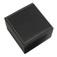 thumbnail image 4 of Black Watch Box PU Leather Wrist Watch Organizer Jewelry Display Case Large, 4 of 9