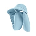 thumbnail image 4 of Sombrero de cubo Visera Ligero Impermeable pescador Yuyangstore Estilo D Azul claro, 4 of 8