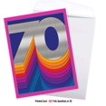 thumbnail image 5 of The Best Card Company Bold Miles - Mile Birthday Card with Envelope (Letterhead 8.5 x 11 Inch) -, 5 of 5