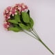thumbnail image 5 of 1 Manojo de Flores Artificiales Simulación Hortensias 5 Tallos Bouquet Decoración de Rosado, 5 of 9