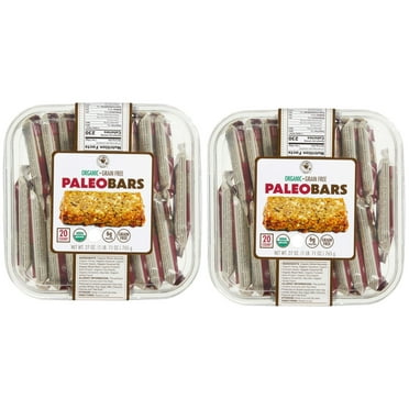 2 Pack | Universal Bakery Organic Paleo Bars 20 count