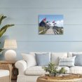 thumbnail image 3 of Stupell Industries Coastal Summer Boardwalk Stroll Canvas Art, 20 x 16, by Franklyn Gregory, 3 of 8