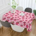 thumbnail image 2 of Yayeee Tablecloths 60" x 120" Rectangle Wrinkle Resistant Party Table Cover, Strawberry Bliss, 2 of 8