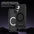 thumbnail image 5 of Decase Magnetic case for Samsung Galaxy S23 FE Case,Built-in Kickstand,Compatible with Mag-Safe, Dual-Layer Protection Military Grade Protective Phone Case for Samsung Galaxy S23 FE,Black, 5 of 7