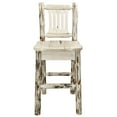 thumbnail image 2 of Montana Collection Barstool w/ Back, Ready to Finish, Ergonomic Wooden Seat, 2 of 5