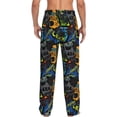 thumbnail image 3 of Goofa Off-Road Vehicle Printed Soft Pajama Pants for Men, Wide Leg Comfy Casual Lounge Yoga Pants-Large, 3 of 9