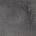 thumbnail image 5 of (2 pack) Mainstays Super Lux Shag Faux Fur Gray Pillow, 19" x 19" , Square, 1 per Pack, 5 of 7